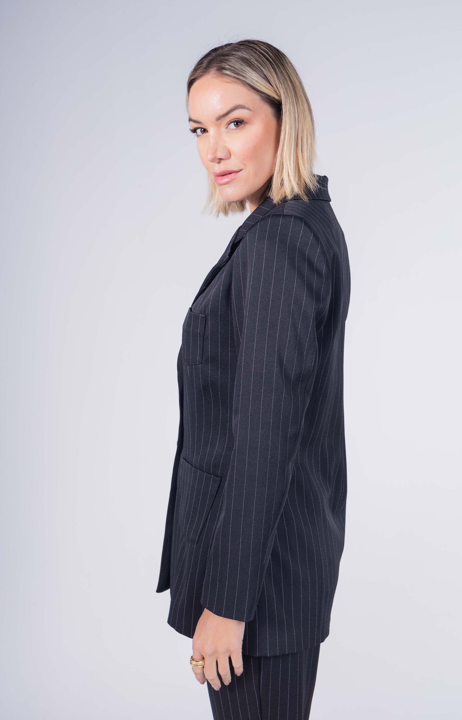 Blazer Risca de Giz