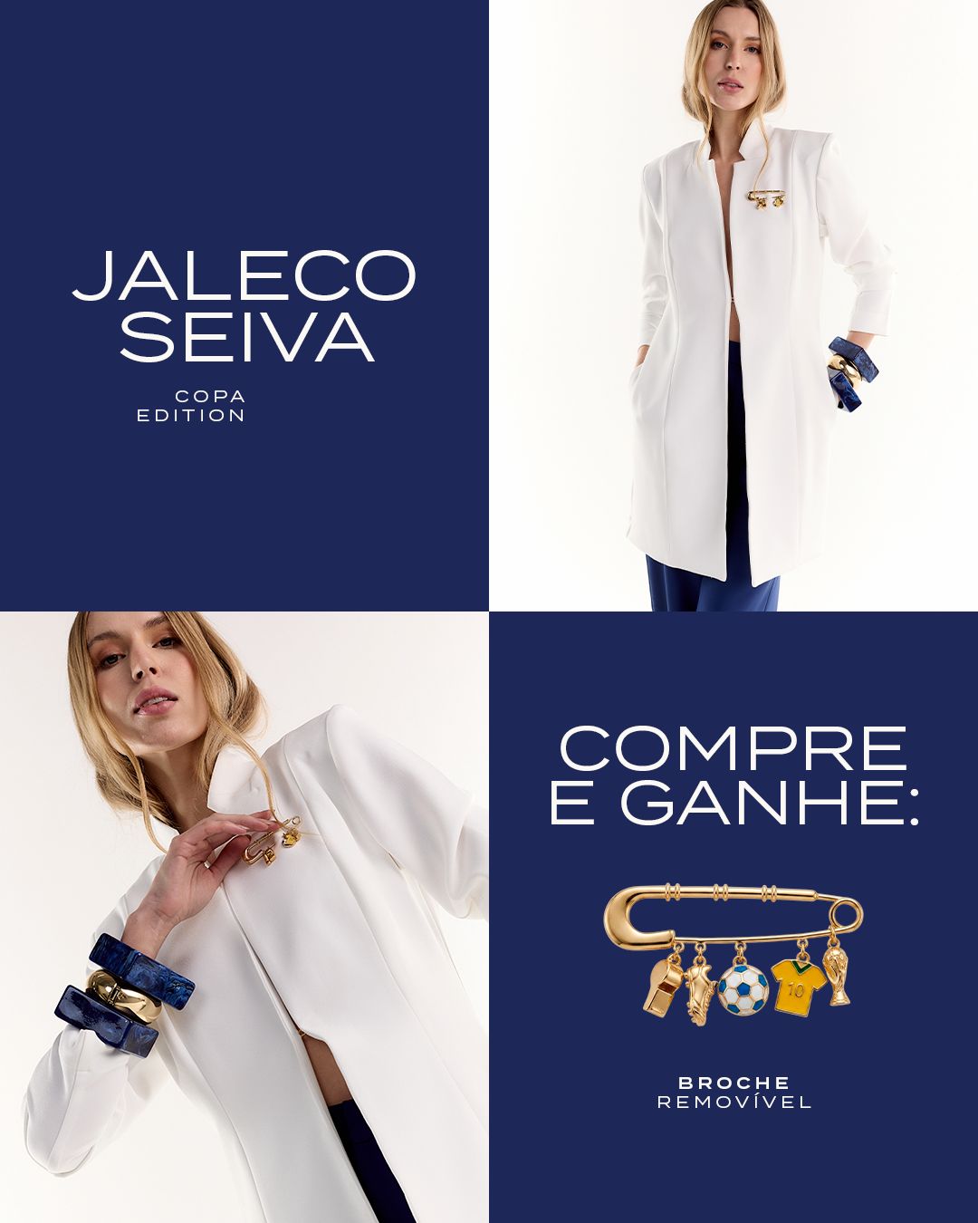 Jaleco Samba - LANÇAMENTO