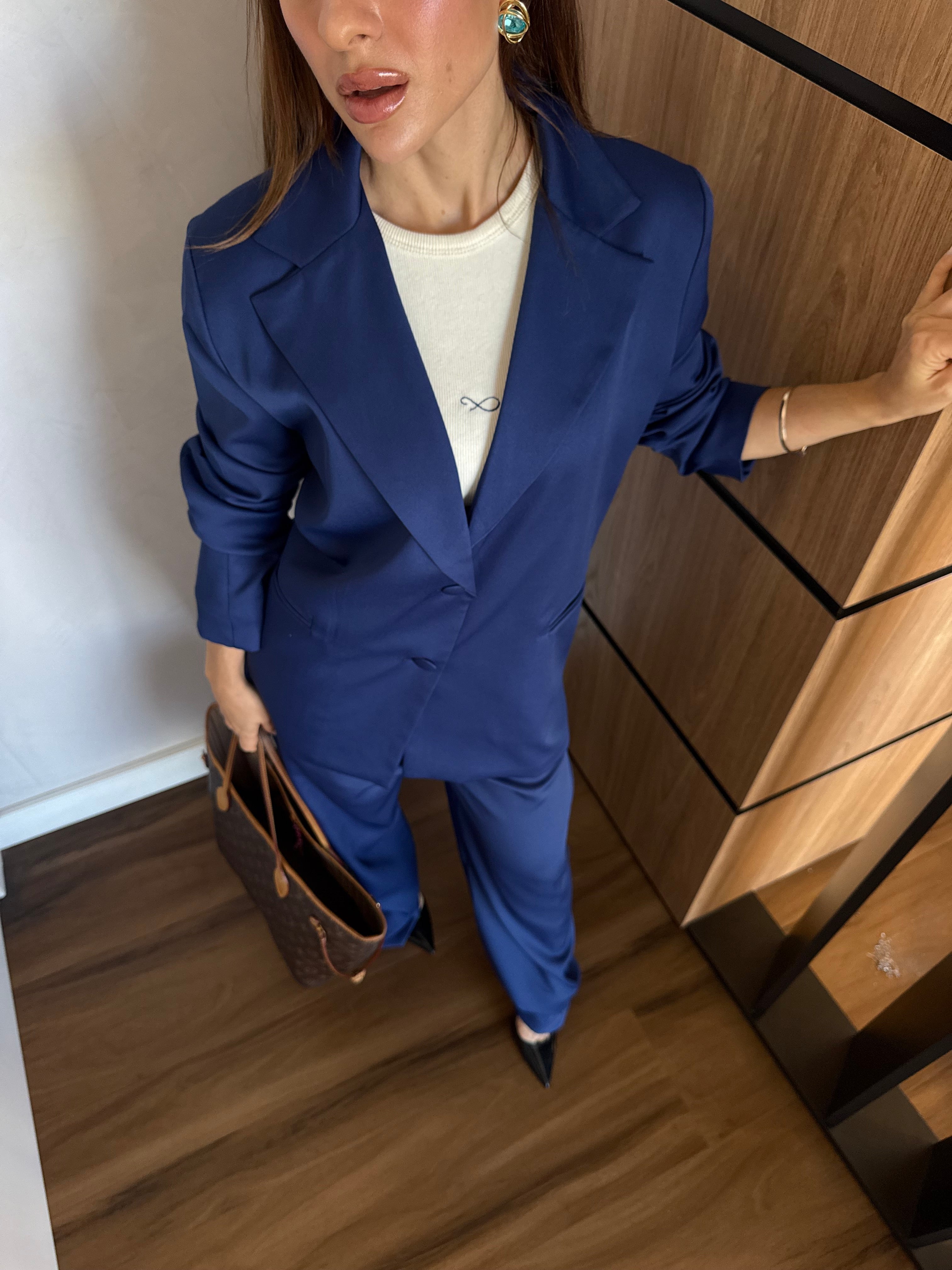 Conjunto Dea: Calça + Blazer LANÇAMENTO