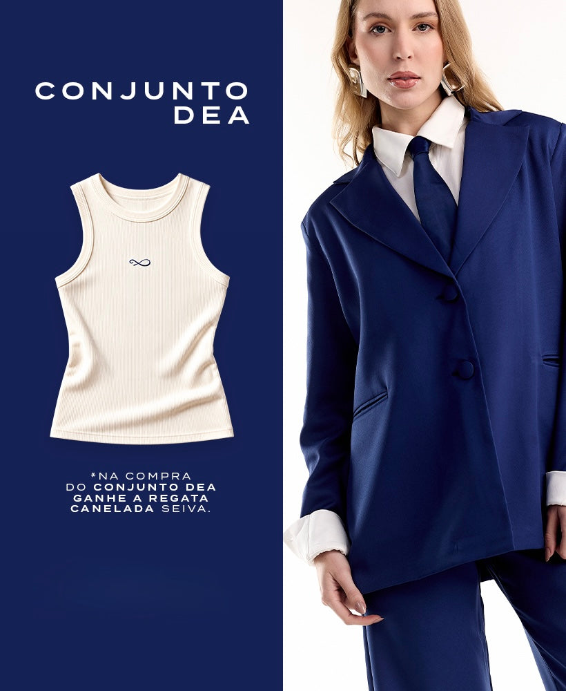 Conjunto Dea: Calça + Blazer LANÇAMENTO
