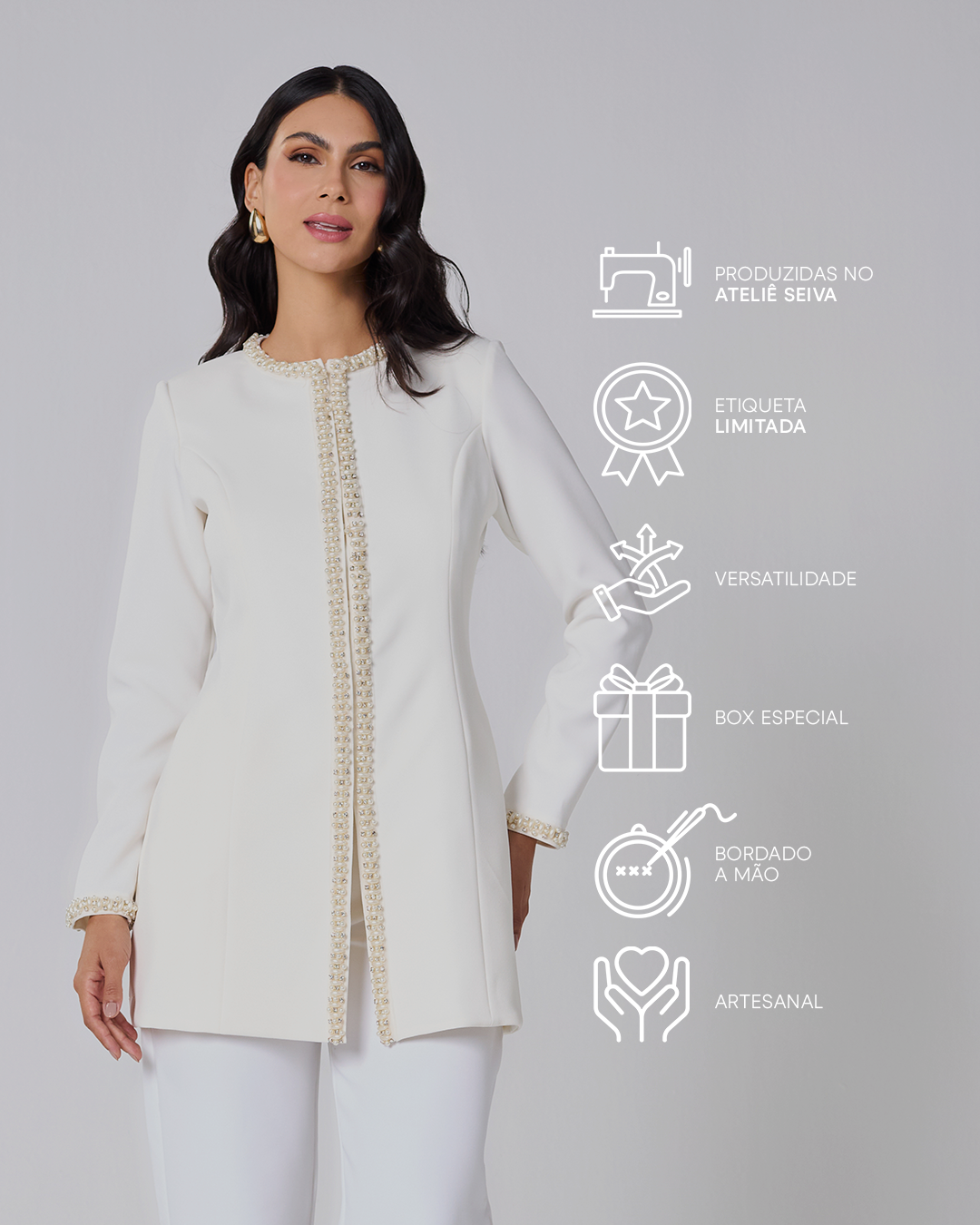 LANÇAMENTO - JALECO GLAM