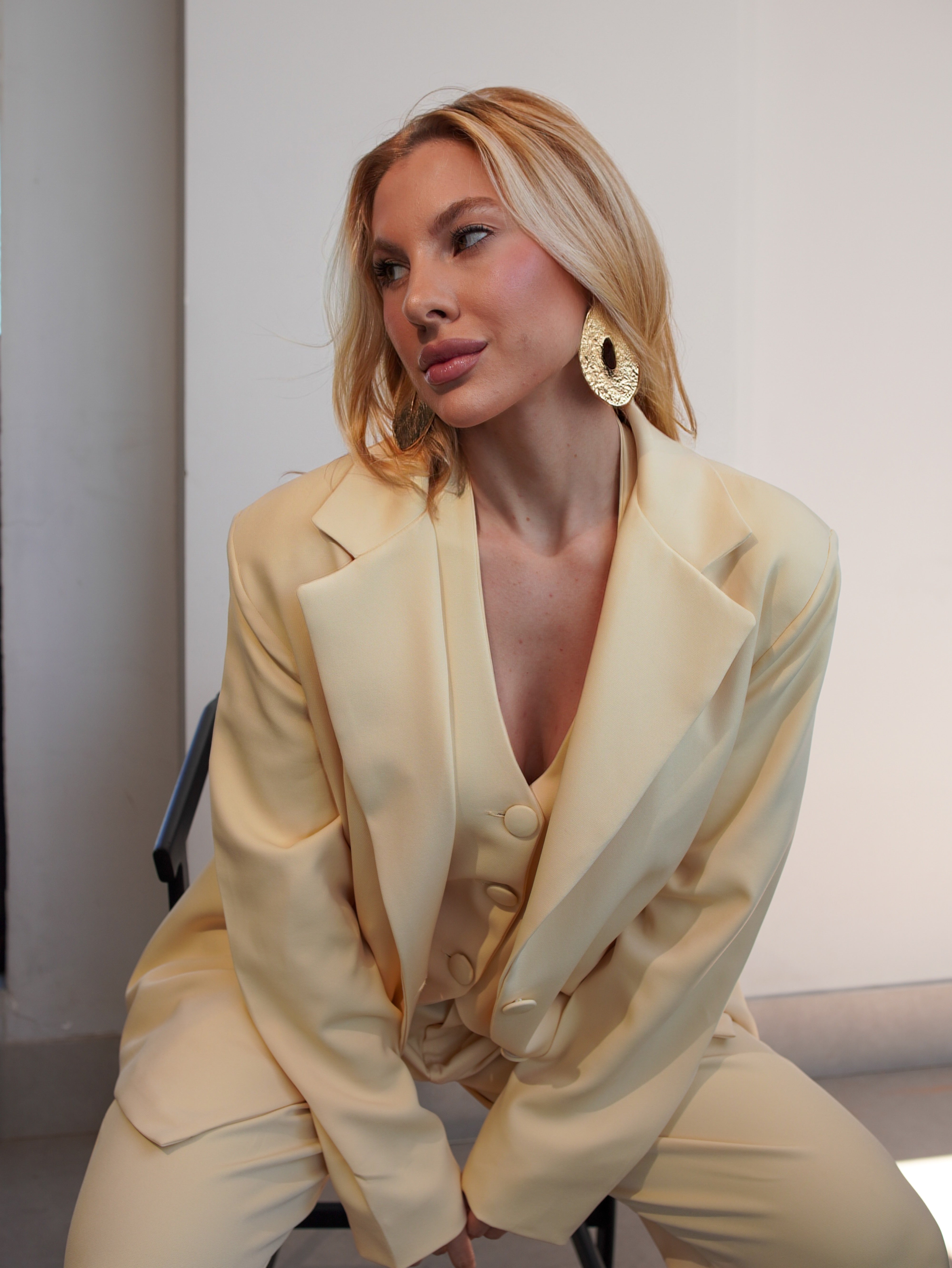 Conjunto Dea: Calça + Blazer