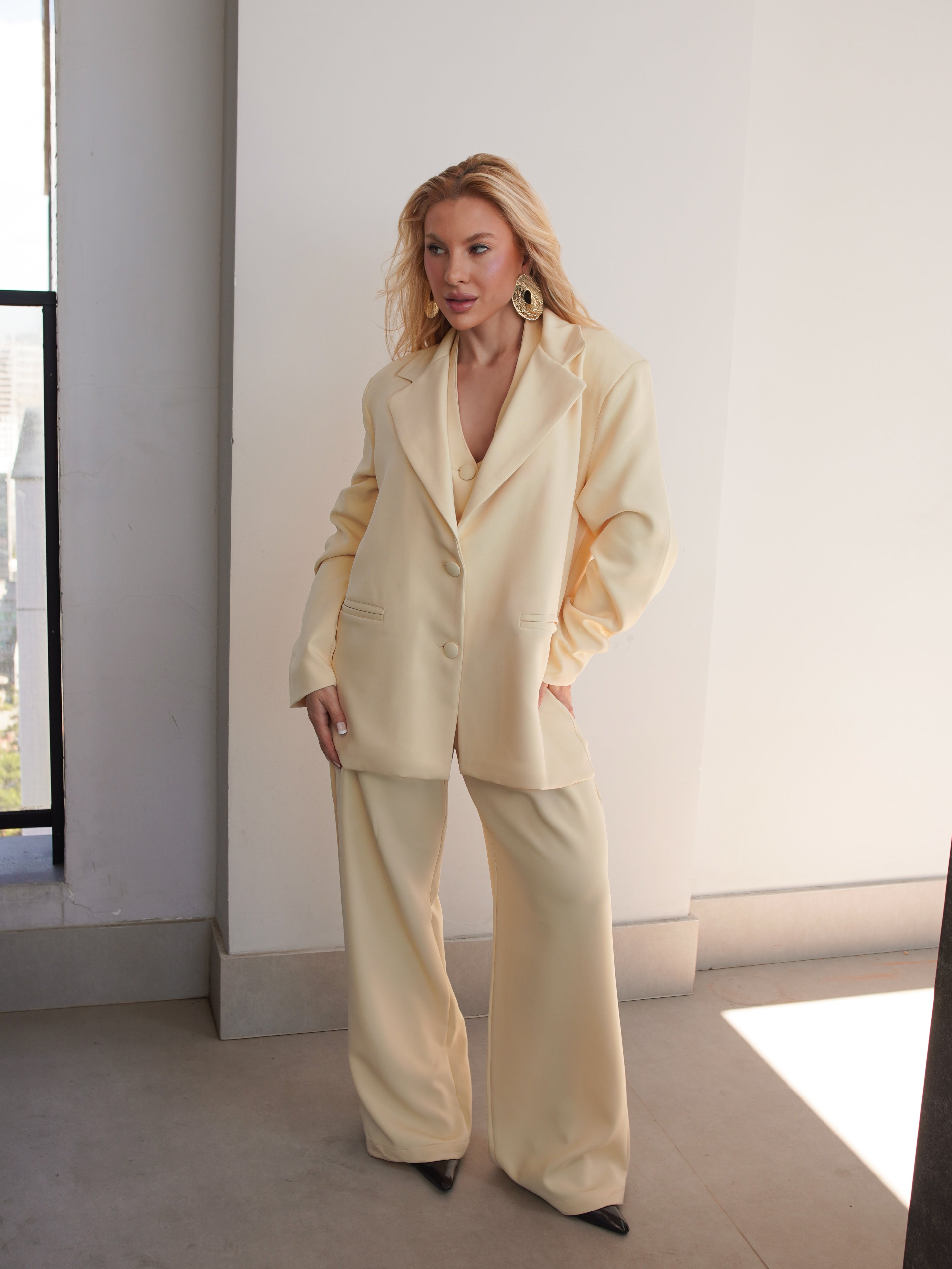 Conjunto Dea: Calça + Blazer