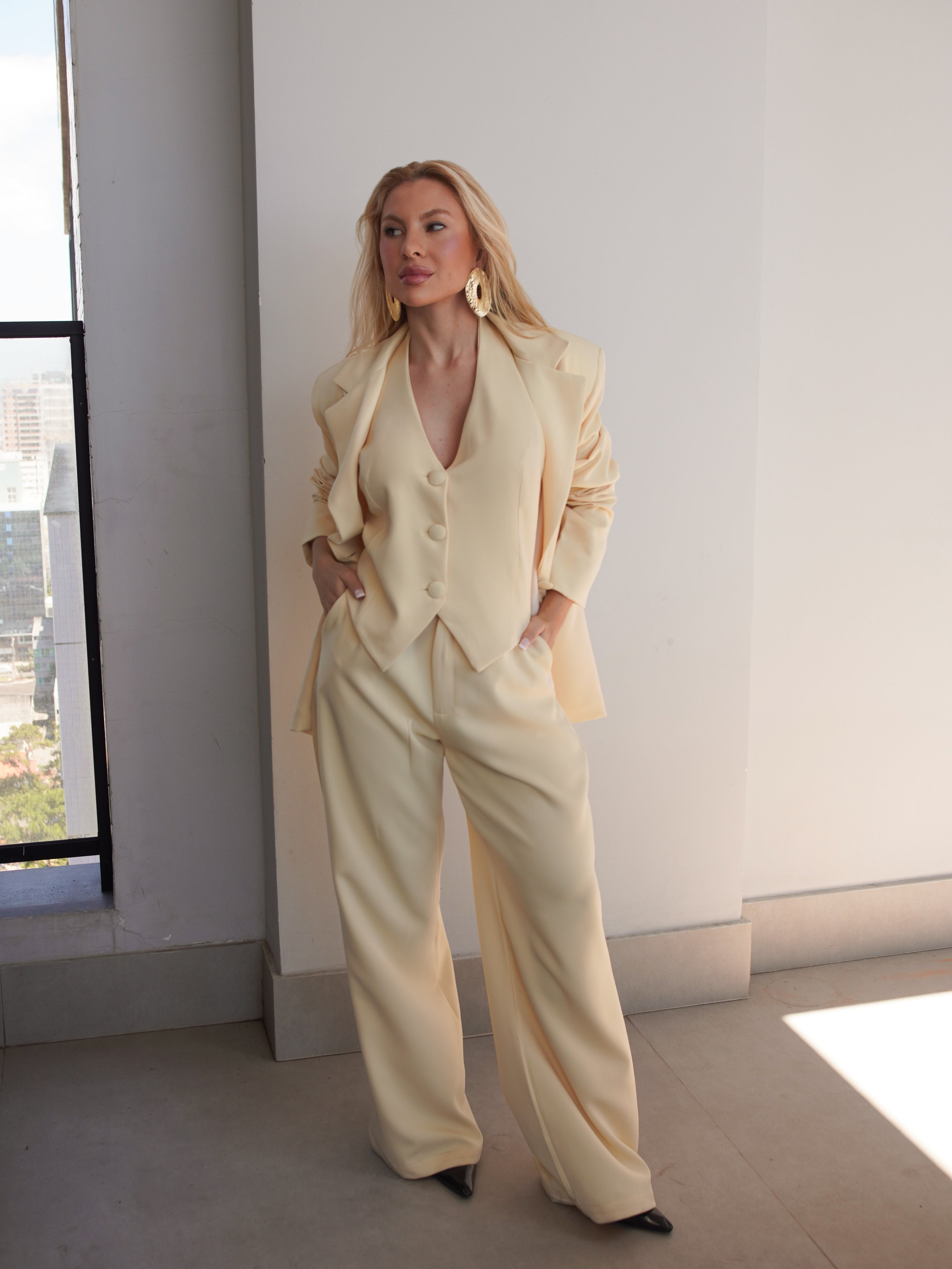 Conjunto Dea: Calça + Blazer