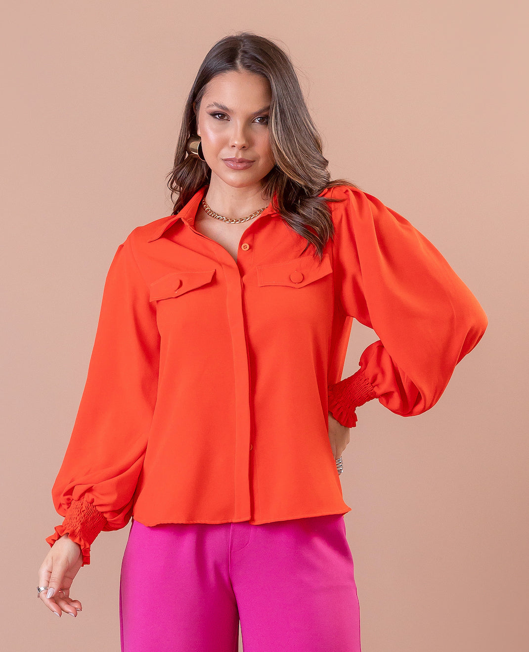Camisa com Elastico