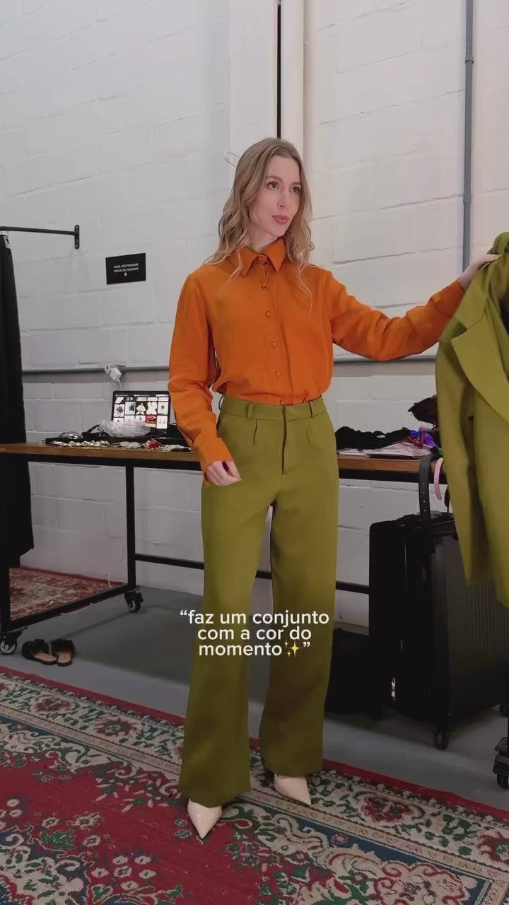 LANÇAMENTO Conjunto Dea Verde Oliva